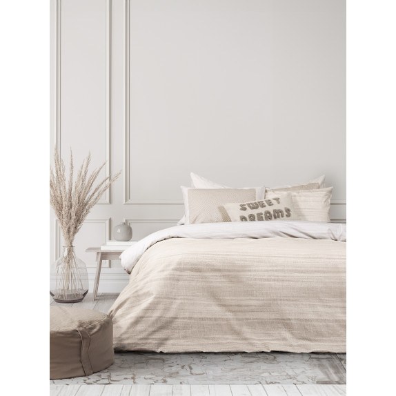 Σετ Σεντόνια Διπλά 4 Τεμαχίων Φανελένια Nima Venity 220x260