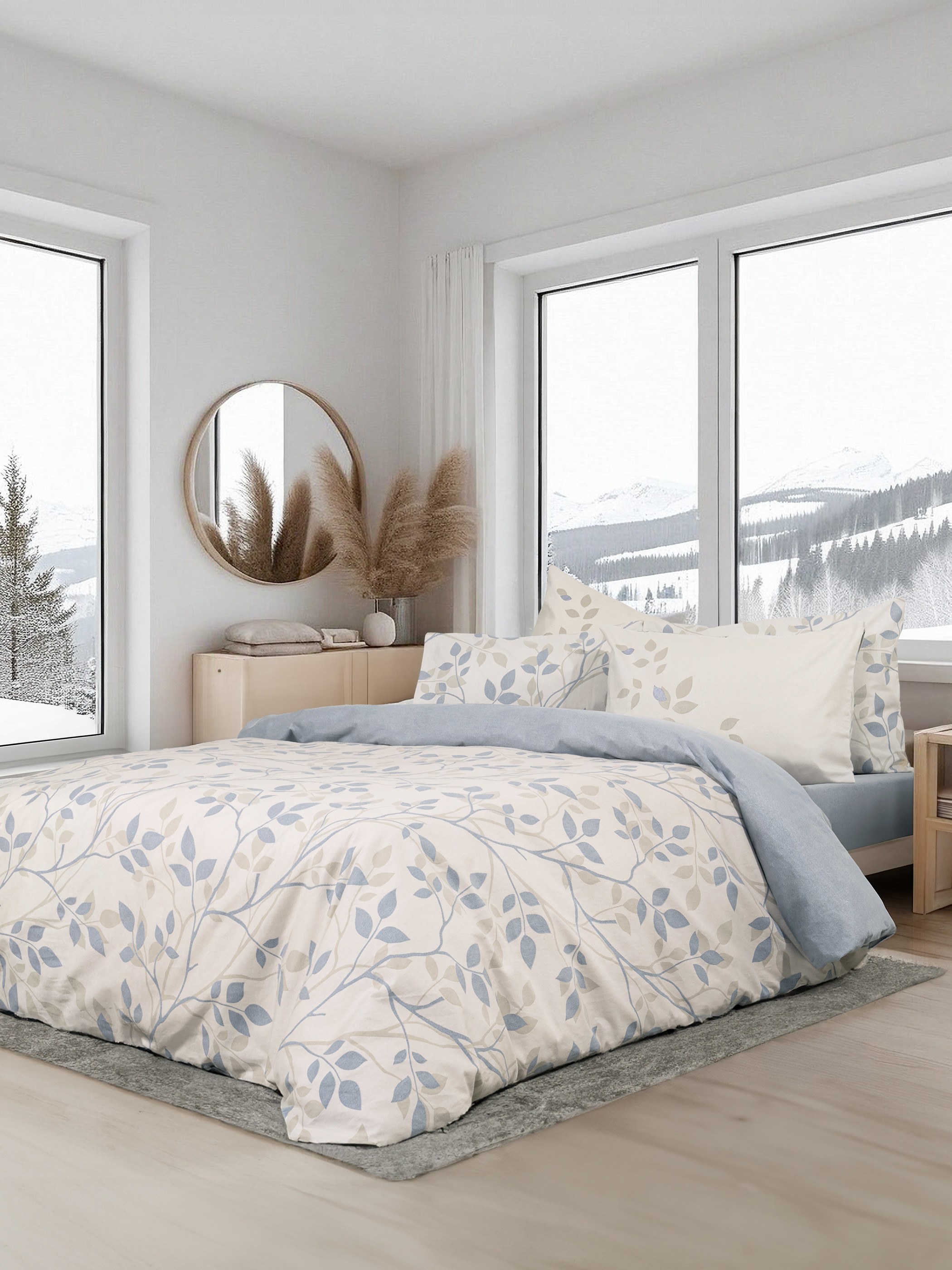 Nima - ΣΗΜΑΝΤΙΚΟ: Σε περίπτωση διαφοράς τιμής από το κατάστημα ισχύει παντα και μόνο η τιμή του καταστήματος Σετ Παπλωματοθήκη Υπέρδιπλη 3 Τεμαχίων Nima High Up 220