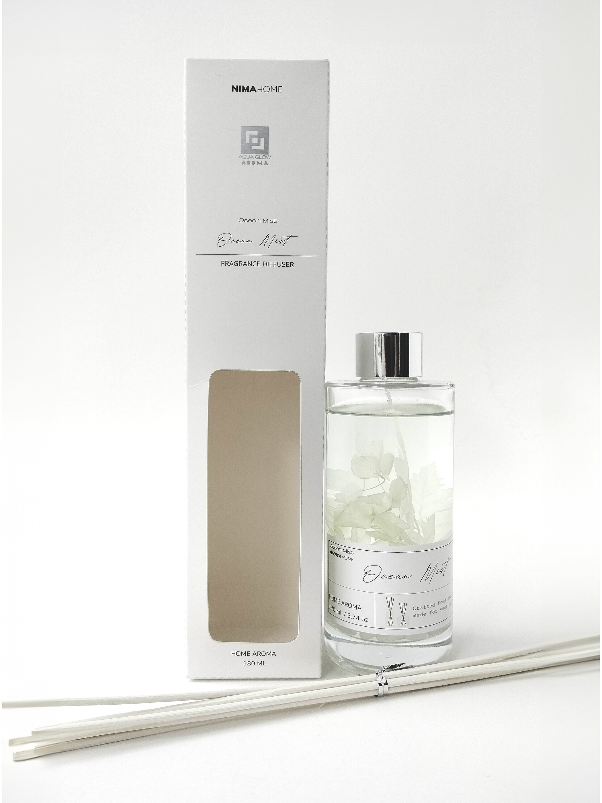 Αρωματικό Χώρου με Στικ Nima Ocean Mist 180ml