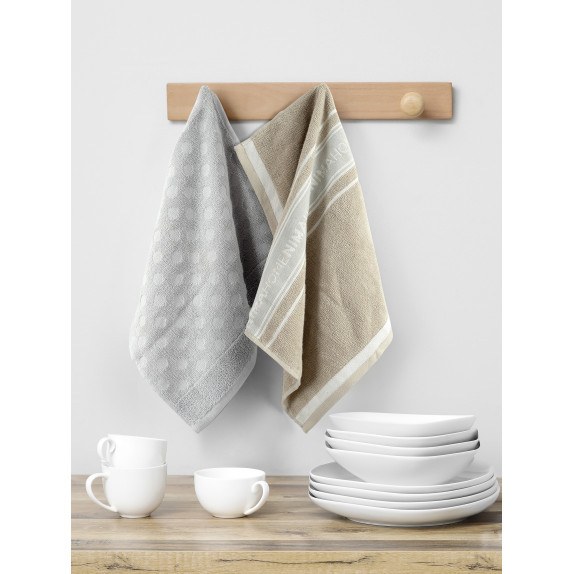 Σετ Πετσέτες Κουζίνας 2 Τεμαχίων Nima Nima Home 40x60