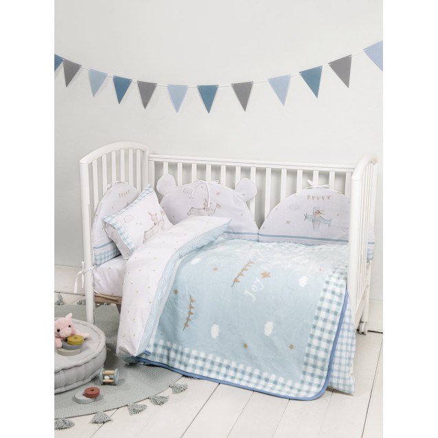 Κουβέρτα Βελουτέ Κούνιας Nima Joy Ride 110x140