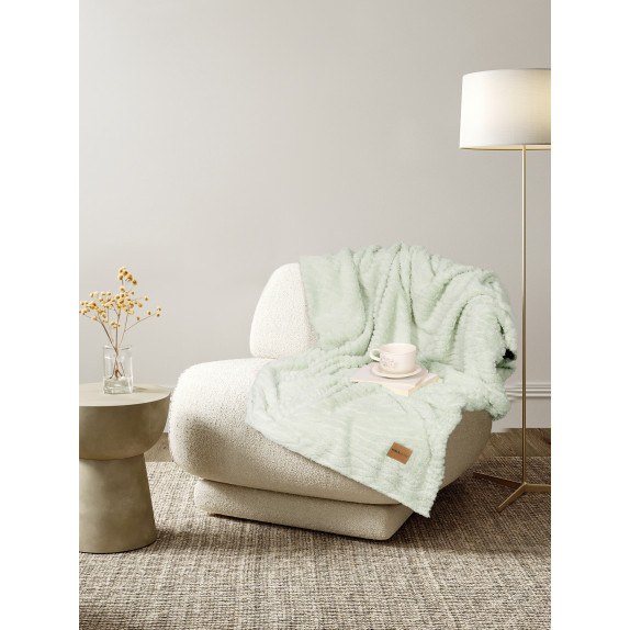 Κουβέρτα Καναπέ Nima Serenus Mint 130x170