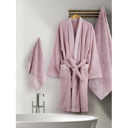 Μπουρνούζι Nima Kimono Inverno Pink Extra Large