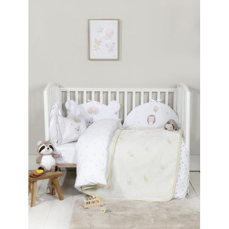 Κουβέρτα Βελουτέ Κούνιας Nima Jouer 110x140