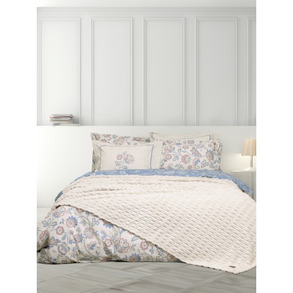Κουβέρτα Υπέρδιπλη Nima Savara Light Beige 220x240