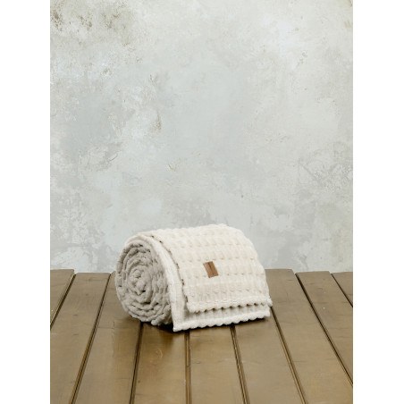 Κουβέρτα Υπέρδιπλη Nima Savara Light Beige 220x240