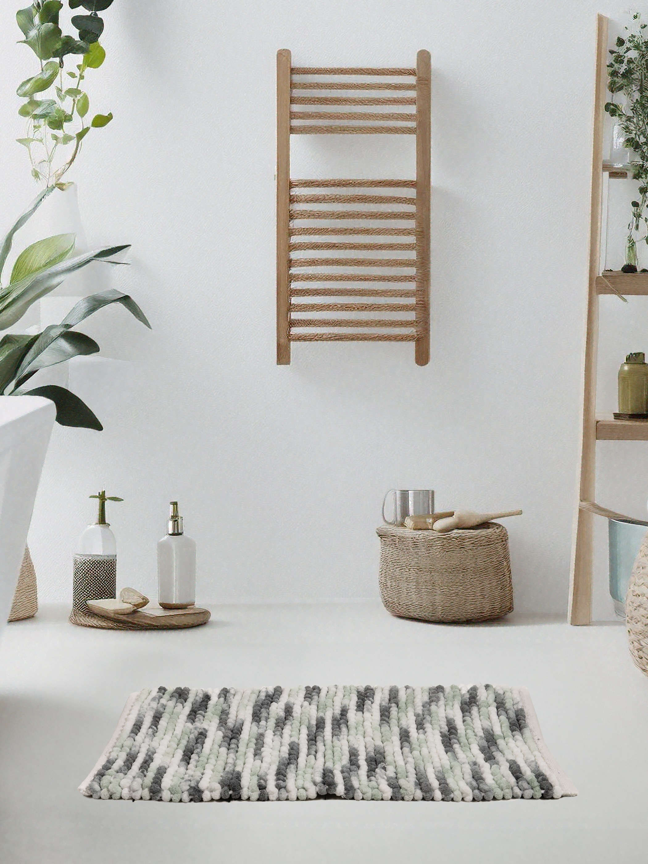 Πατάκι Μπάνιου Nima Splash Mint 50x80