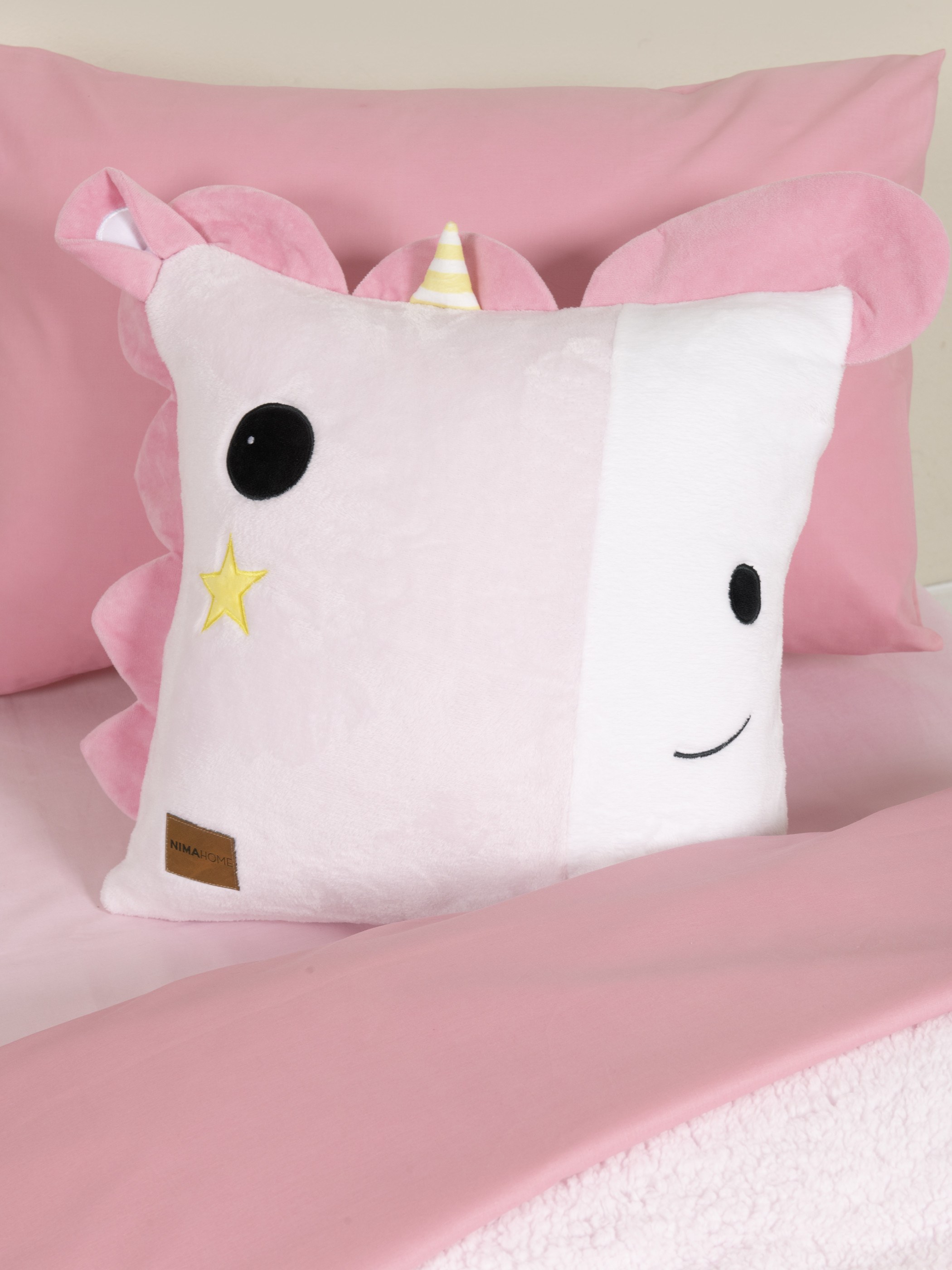 Nima - ΣΗΜΑΝΤΙΚΟ: Σε περίπτωση διαφοράς τιμής από το κατάστημα ισχύει παντα και μόνο η τιμή του καταστήματος Μαξιλάρι Διακόσμησης Nima Unicora 45x45