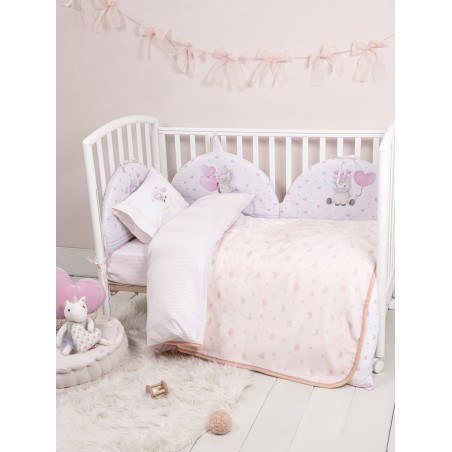 Κουβέρτα Βελουτέ Αγκαλιάς Nima Luni Uni 80x110