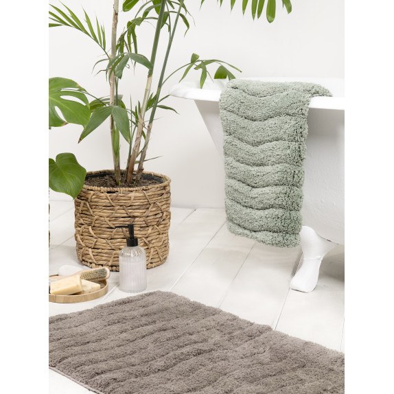 Πατάκι Μπάνιου Nima Vellum Warm Gray 50x80