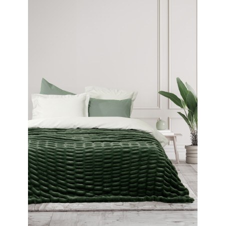 Κουβέρτα Υπέρδιπλη Nima Mossy Dark Green 220x240