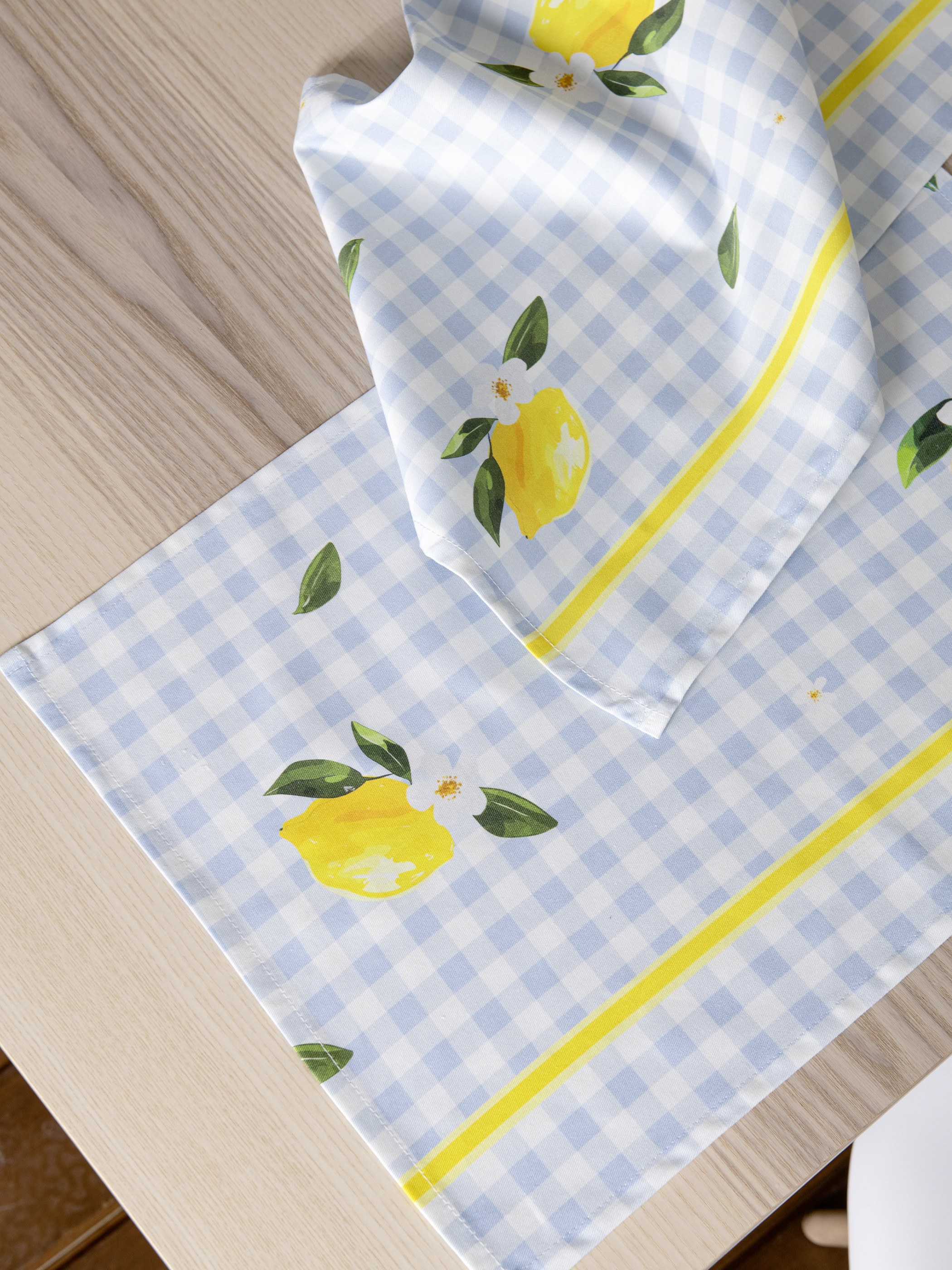 Nima Σετ Σουπλά 2 Τεμαχίων Nima Lemon Tree 35x50