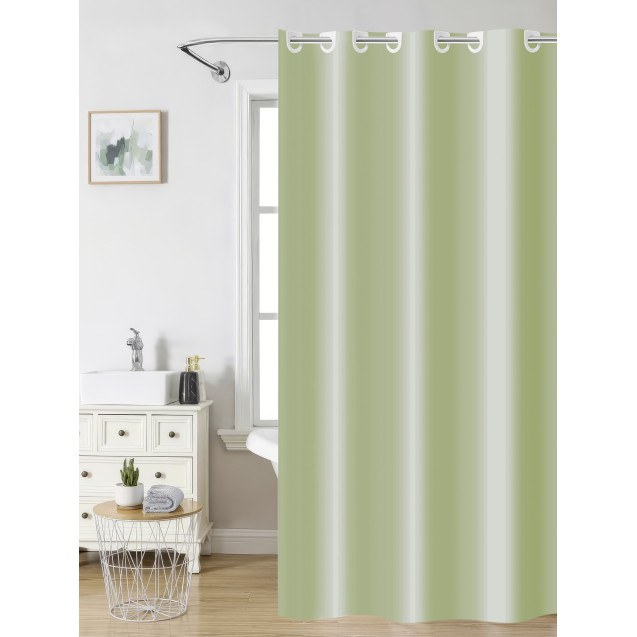 Κουρτίνα Μπάνιου Nima Light Khaki 180x200