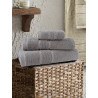Σετ Πετσέτες 3 Τεμαχίων Nima Pivot Gray 30x50+50x90+70x140