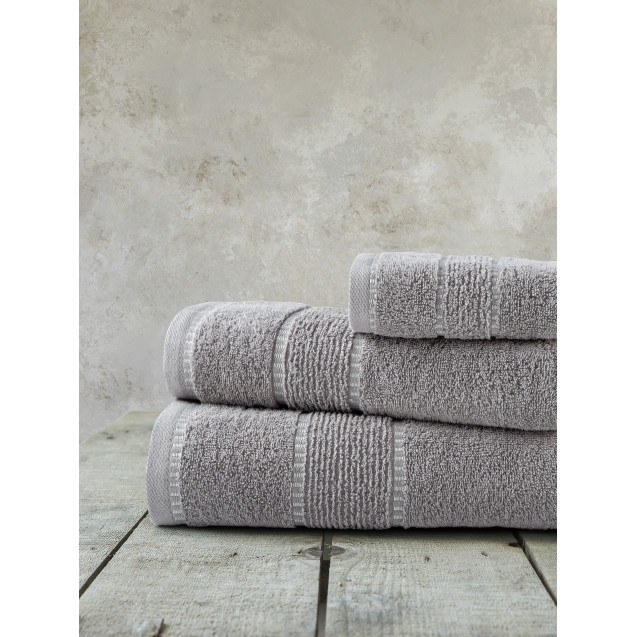 Σετ Πετσέτες 3 Τεμαχίων Nima Pivot Gray...