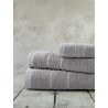 Σετ Πετσέτες 3 Τεμαχίων Nima Pivot Gray 30x50+50x90+70x140