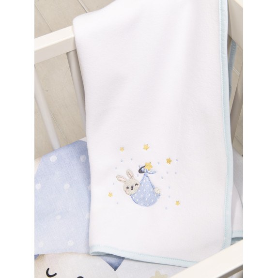 Κουβέρτα Fleece Αγκαλιάς Nima Little Mister 80x110