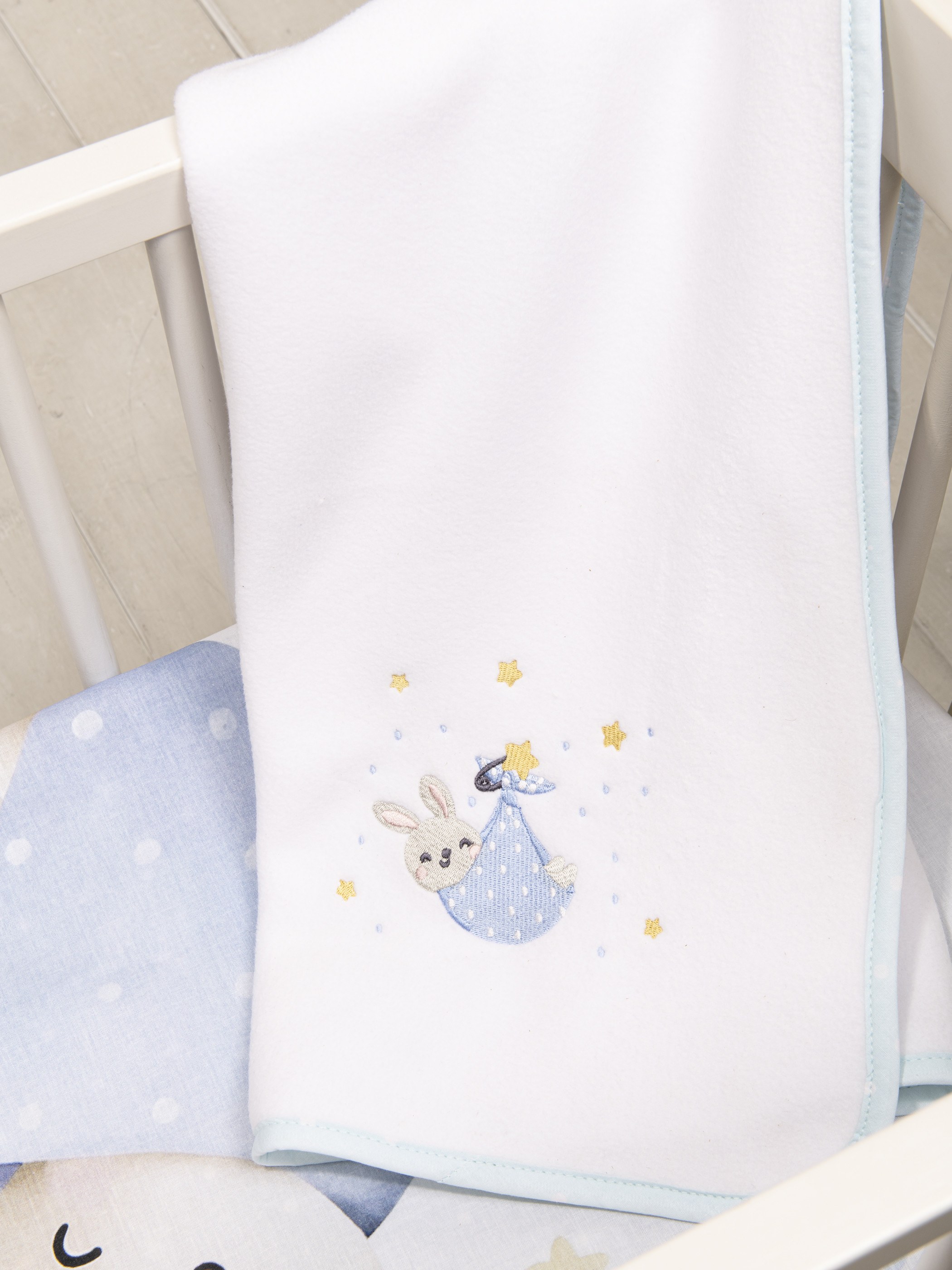 Κουβέρτα Fleece Αγκαλιάς Nima Little Mister 80x110