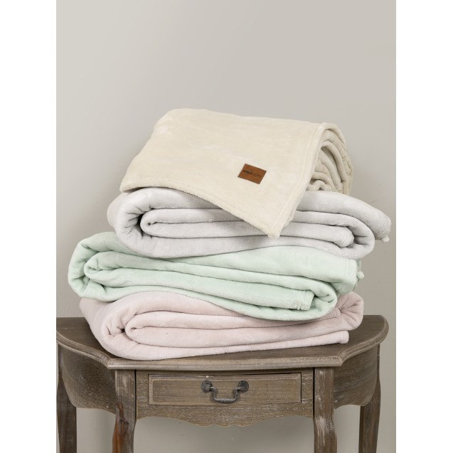 Κουβέρτα Μονή Nima Alpa Mint 160x220