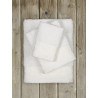 Σετ Πετσέτες 3 Τεμαχίων Nima Amour White 30x50+50x90+70x140