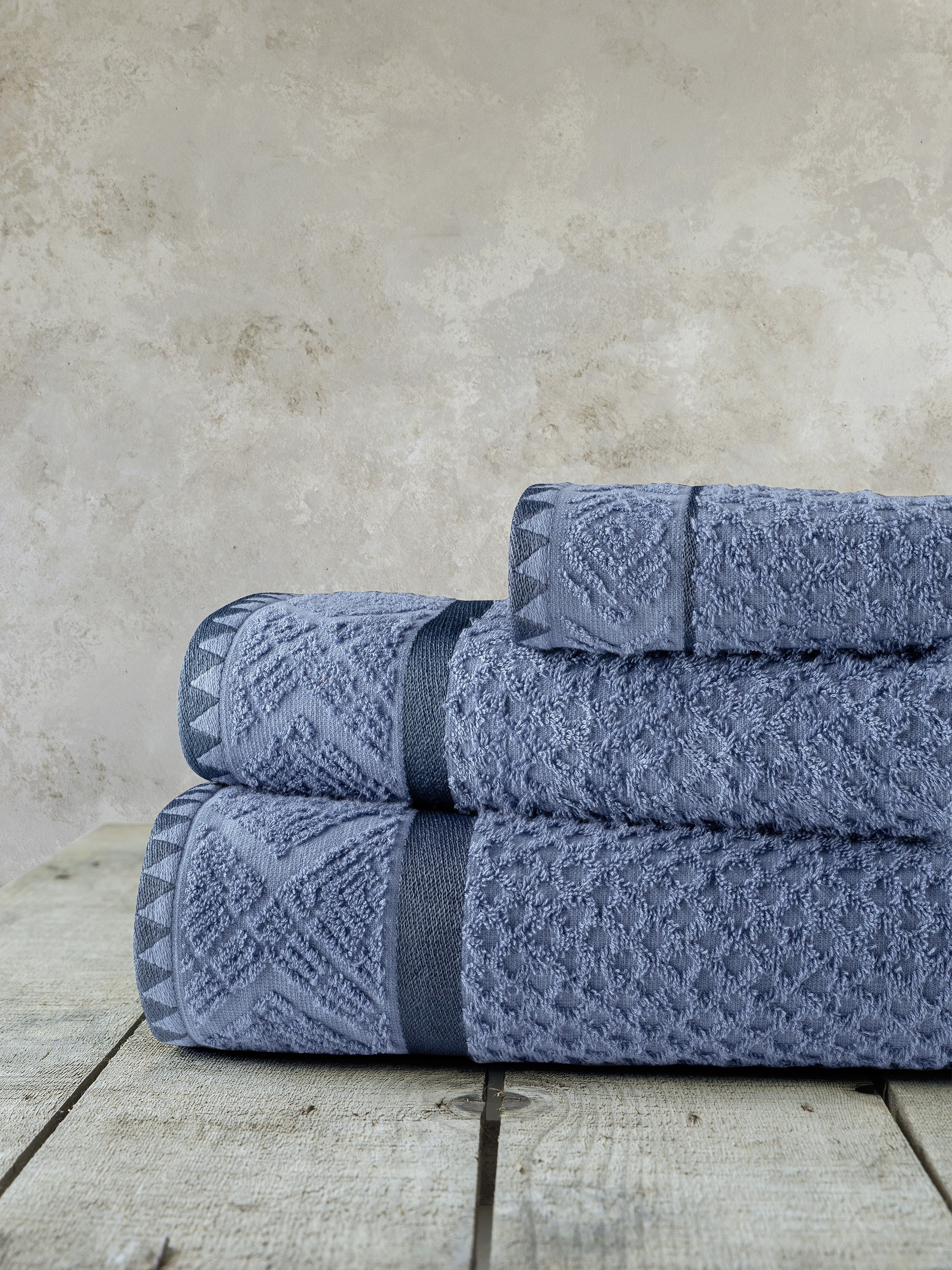 Σετ Πετσέτες 3 Τεμαχίων Nima Reiven 30x50+50x90+70x140