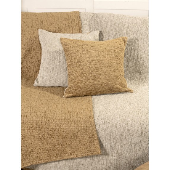 Μαξιλαροθήκη Διακόσμησης Nima Caldo Beige/Gold 45x45