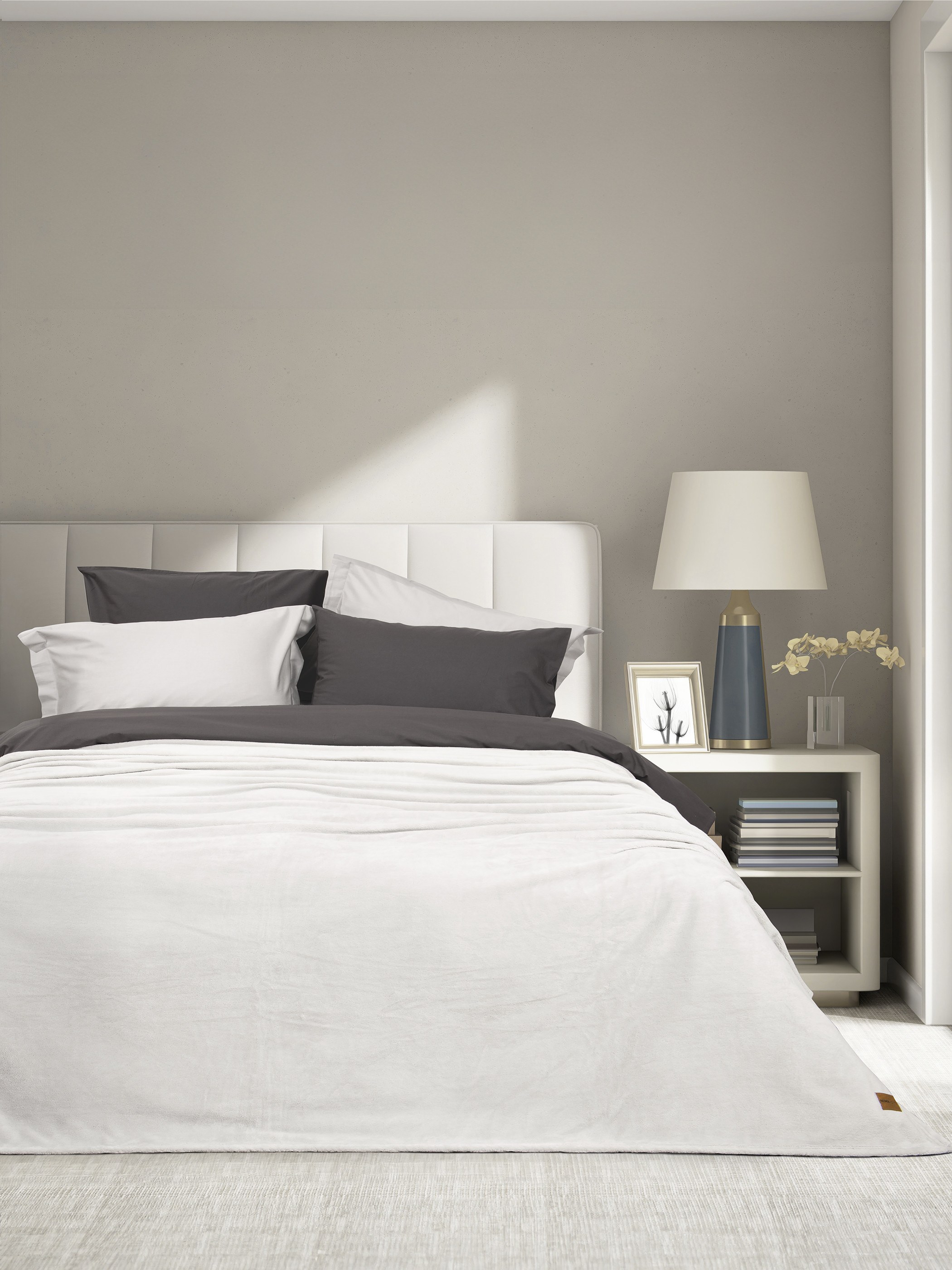 Κουβέρτα Υπέρδιπλη Nima Alpa Gray 220x240