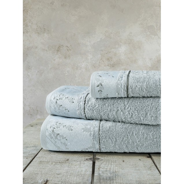 Σετ Πετσέτες 3 Τεμαχίων Nima Inverno Light Blue...