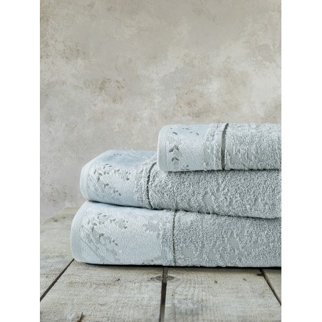 Σετ Πετσέτες 3 Τεμαχίων Nima Inverno Light Blue 30x50+50x90+70x140
