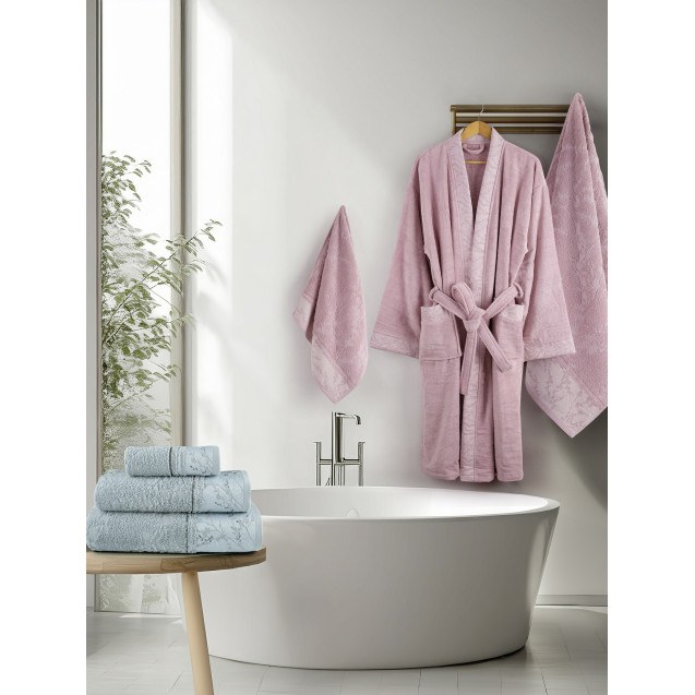 Σετ Πετσέτες 3 Τεμαχίων Nima Inverno Light Blue...