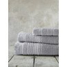 Σετ Πετσέτες 3 Τεμαχίων Nima Allora Gray 30x50+50x90+70x140