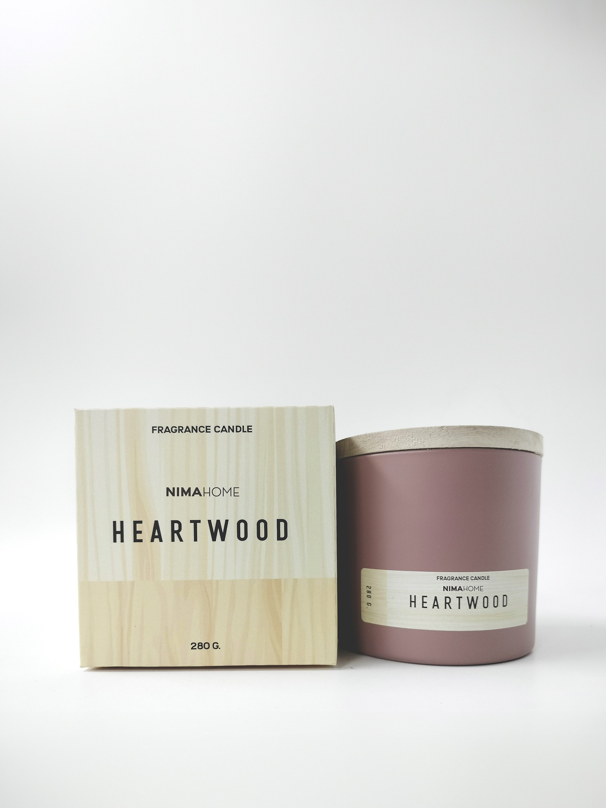 Αρωματικό Κερί Nima Heartwood 250gr