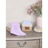 Καλαθάκι Με Λαβέτες 3 Τεμαχίων Nima Bamboo Bloom Light Blue 25x25