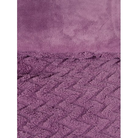 Κουβερτοπάπλωμα King Size Nima Muffle Mauve 240x260