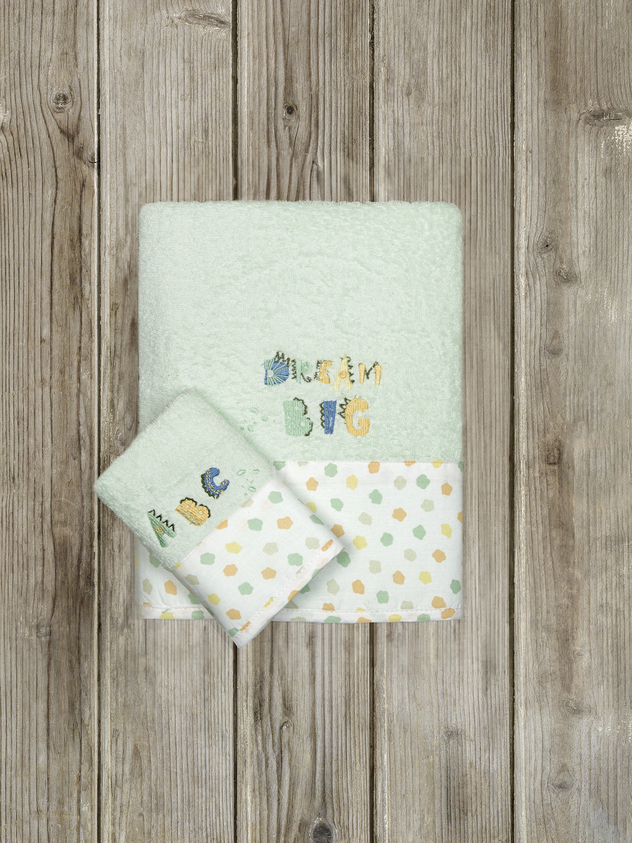 Σετ Παιδικές Πετσέτες 2 Τεμαχίων Nima Dream Big 30x50,70x140