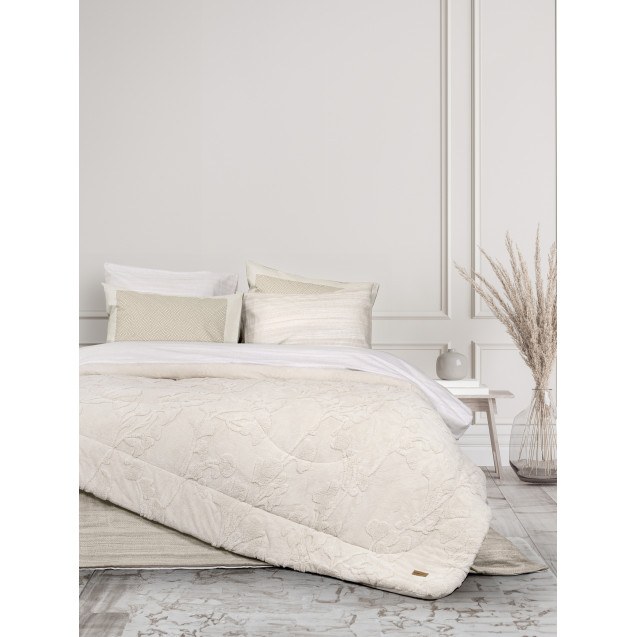 Κουβερτοπάπλωμα Μονό Nima Elara Light Beige...