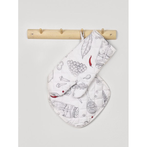 Σετ Γάντι και Πιάστρα Κουζίνας Nima Supper