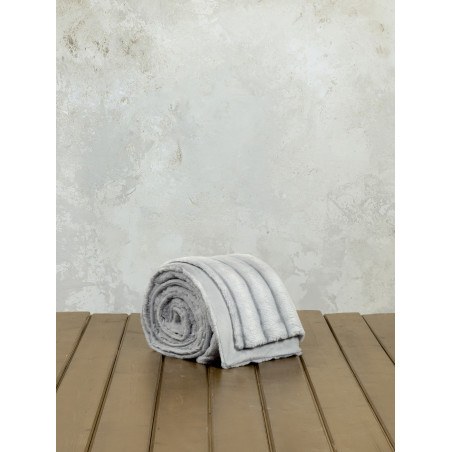 Κουβέρτα Υπέρδιπλη Nima Carezza Light Gray 220x240