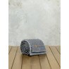 Κουβέρτα Υπέρδιπλη Nima Savara Dark Gray 220x240