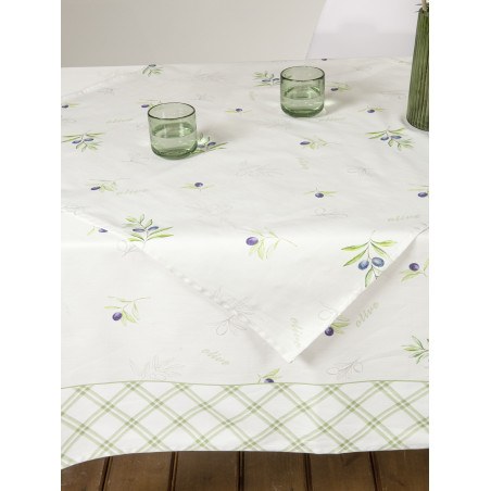 Τραπεζομάντηλο Nima Olive 140x180