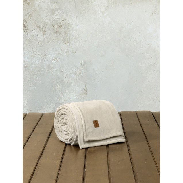 Κουβέρτα Υπέρδιπλη Nima Alpa Light Beige 220x240