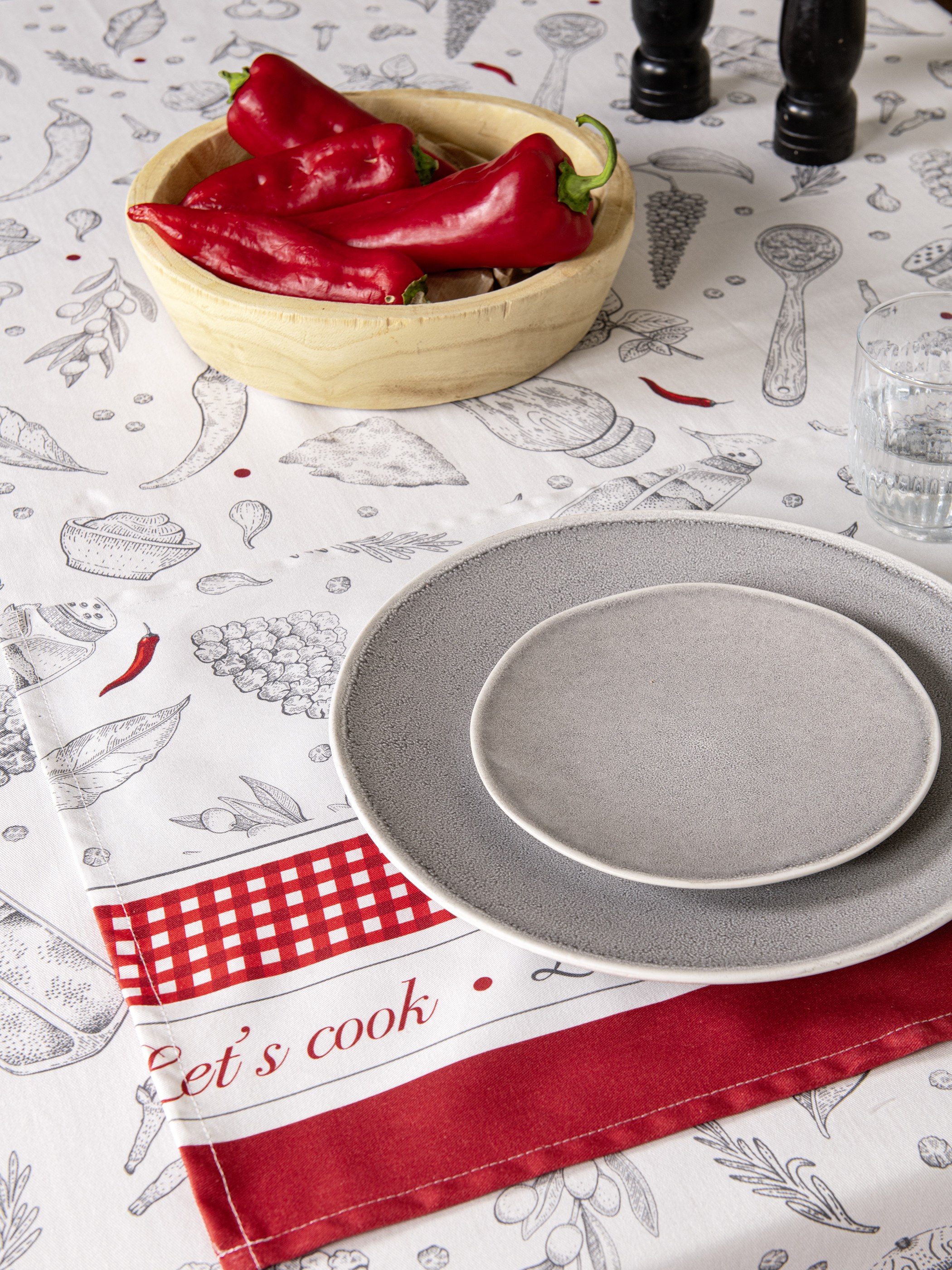 Nima Σετ Σουπλά 2 Τεμαχίων Nima Supper 35x50