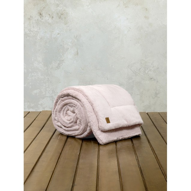 Κουβερτοπάπλωμα Υπέρδιπλο Nima Cira Nude Pink...