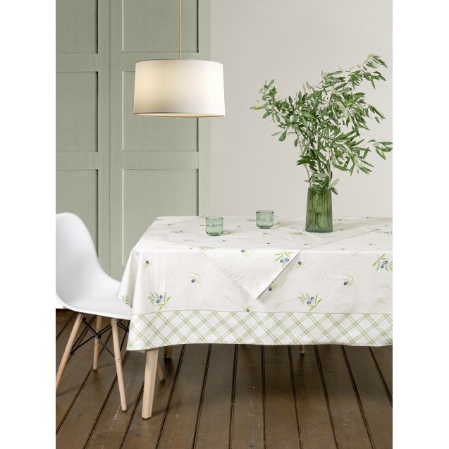 Τραπεζομάντηλο Nima Olive 140x240