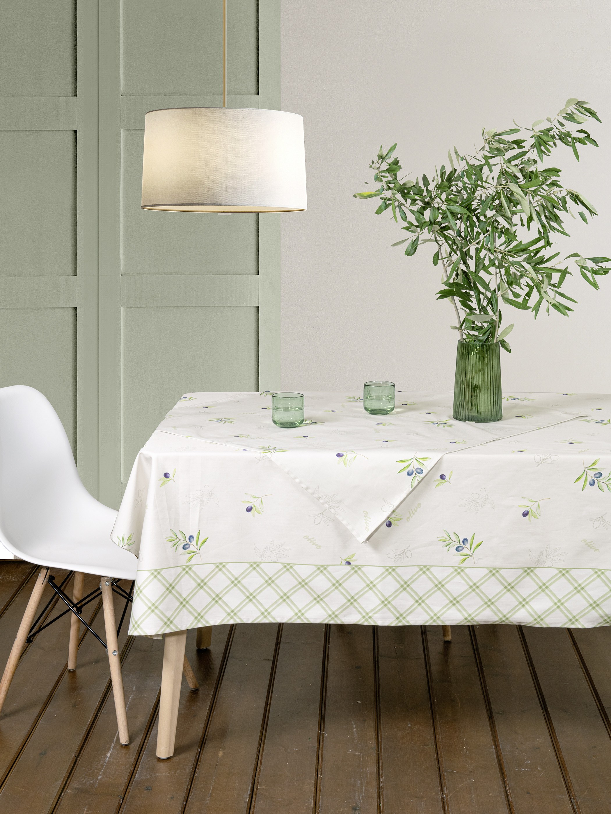 Τραπεζομάντηλο Nima Olive 140x240