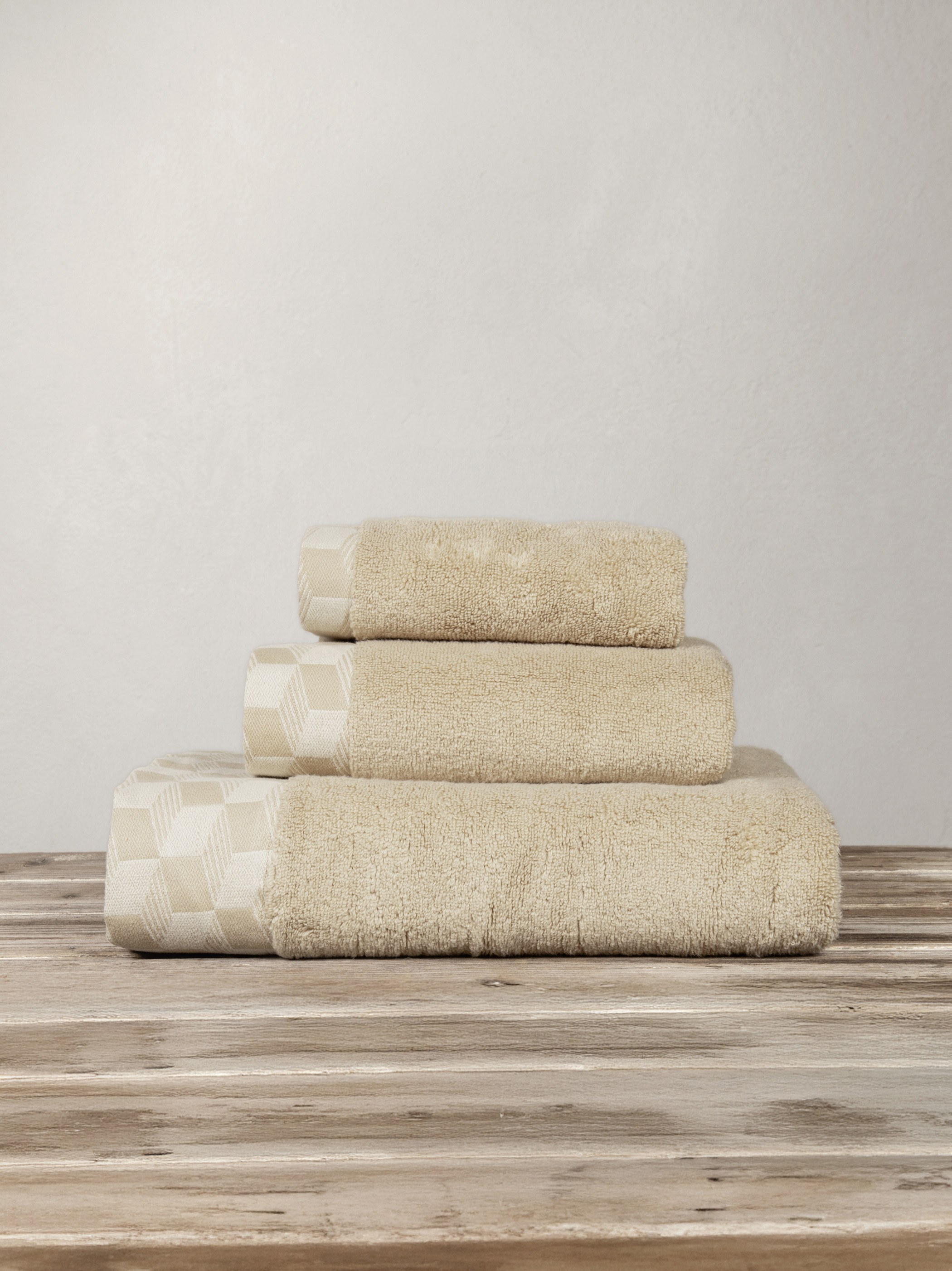 Πετσέτα Χεριών Nima Mustard Beige 40x60