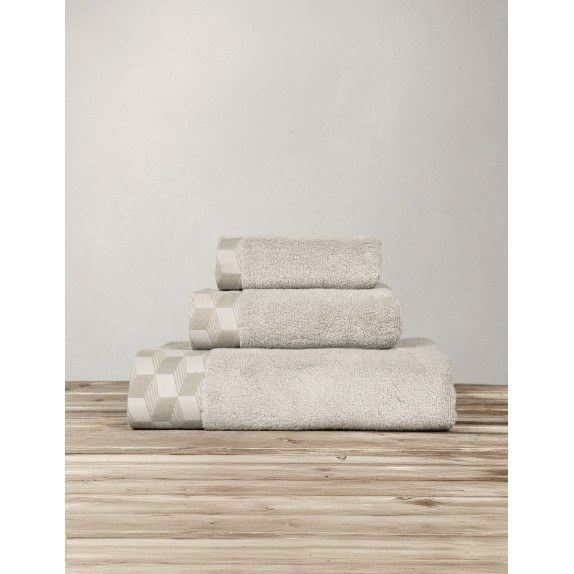 Πετσέτα Χεριών Nima Light Taupe 40x60