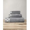 Πετσέτα Σώματος Nima Dark Gray 90x145