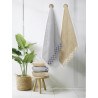 Πετσέτα Σώματος Nima Dark Gray 90x145