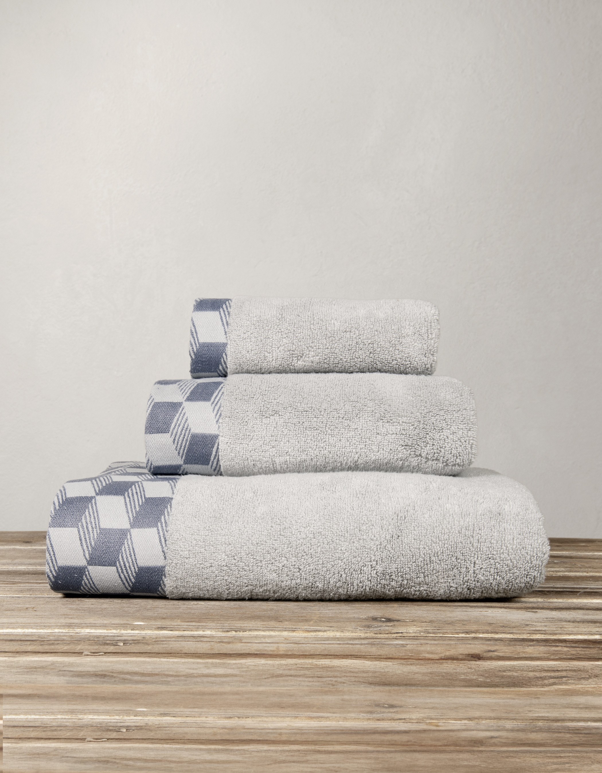 Πετσέτα Χεριών Nima Light Gray 40x60